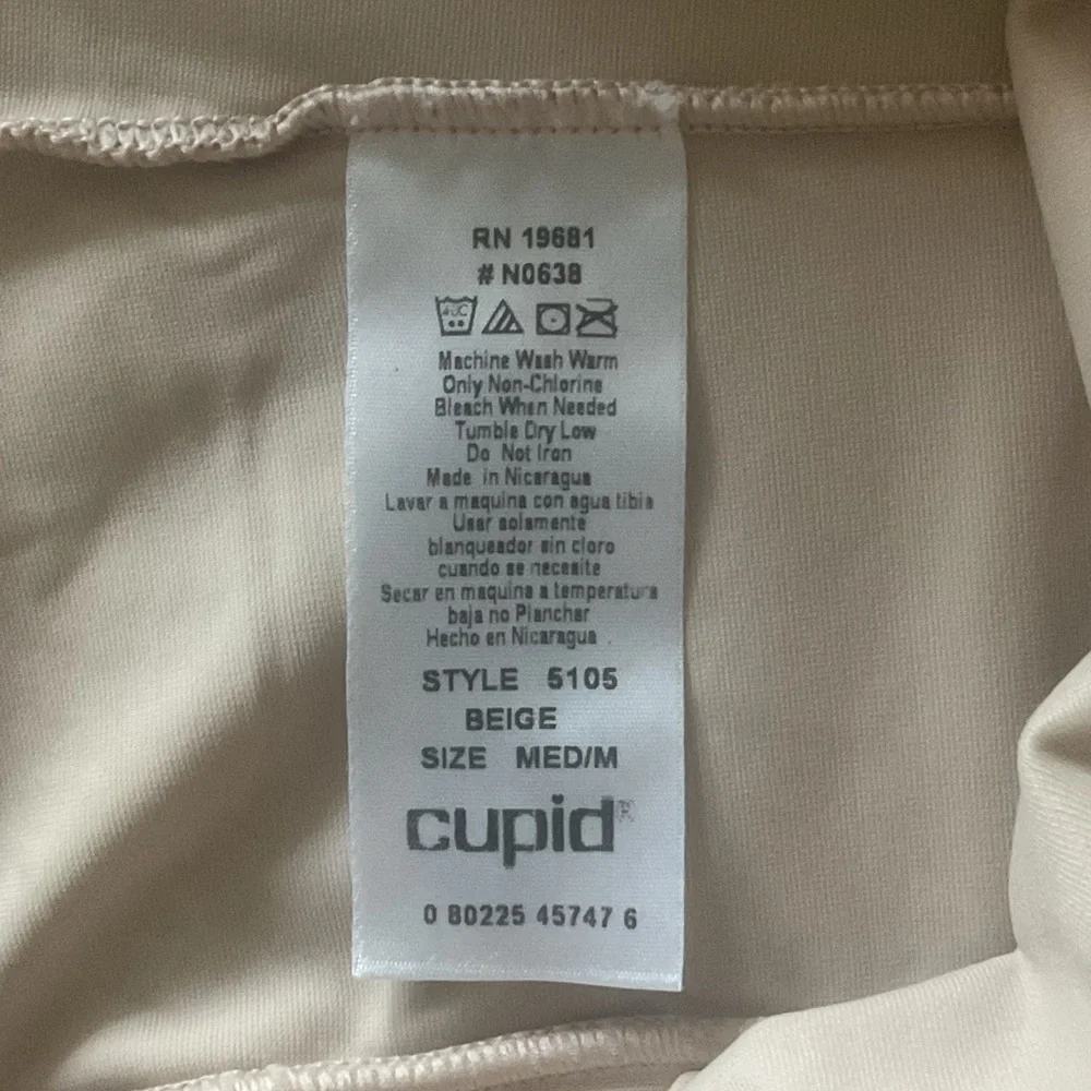 Cupid 5105 Beige Shapewear High-Waist Briefs Medium new - Picture 3 of 6